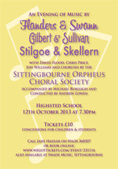 socs eve of music poster